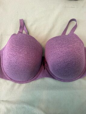 torrid tshirt Heathered Purple Molded Underwire Bra